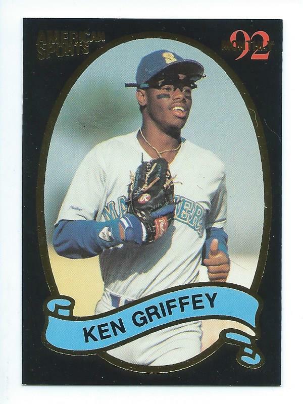 Ken Griffey Jr 1992 American Sports Monthly Card #44 Seattle Mariners