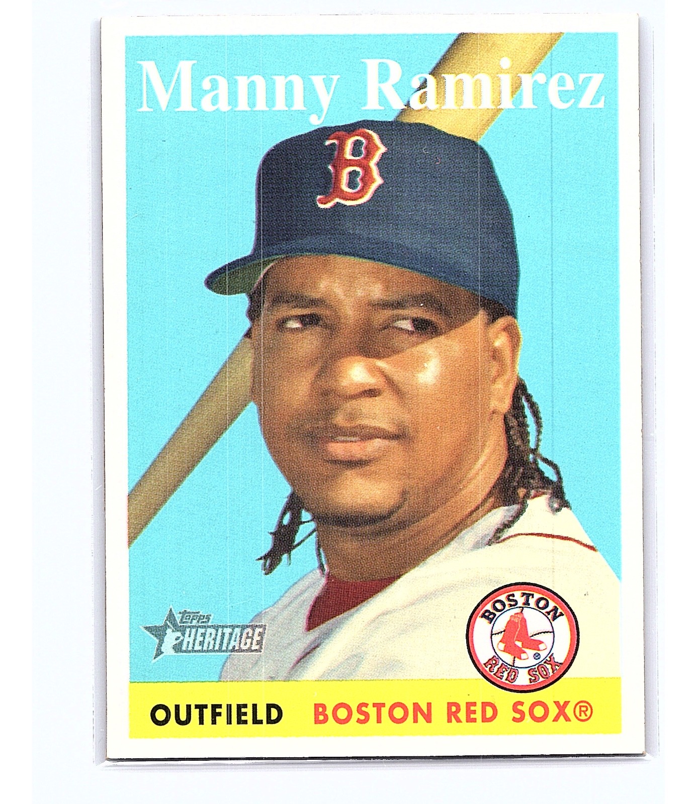 2007 Topps Heritage Manny Ramirez #130 SP