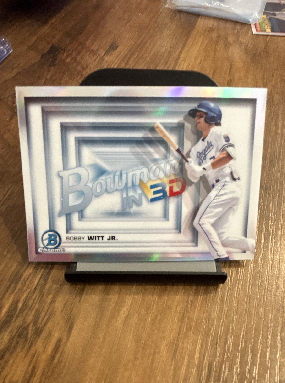 2022 Bowman – Bowman in 3-D! Bobby Witt Jr. #B3D-14 (RC)