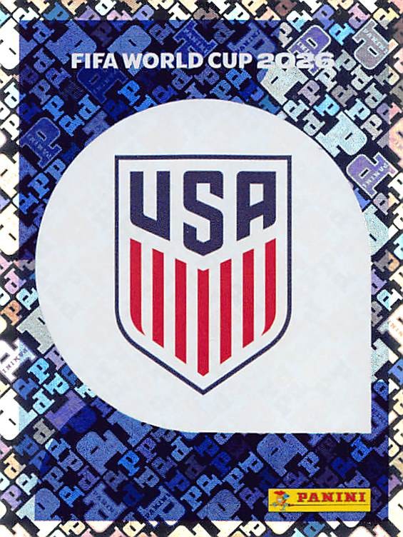 2026 Panini FIFA World Cup #USA1 Emblem Foil United States