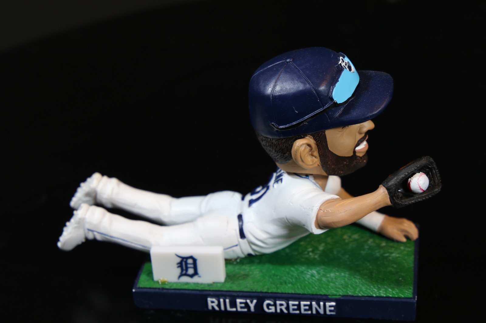 Riley Greene Diving Catch Bobblehead Detroit Tigers – New with box