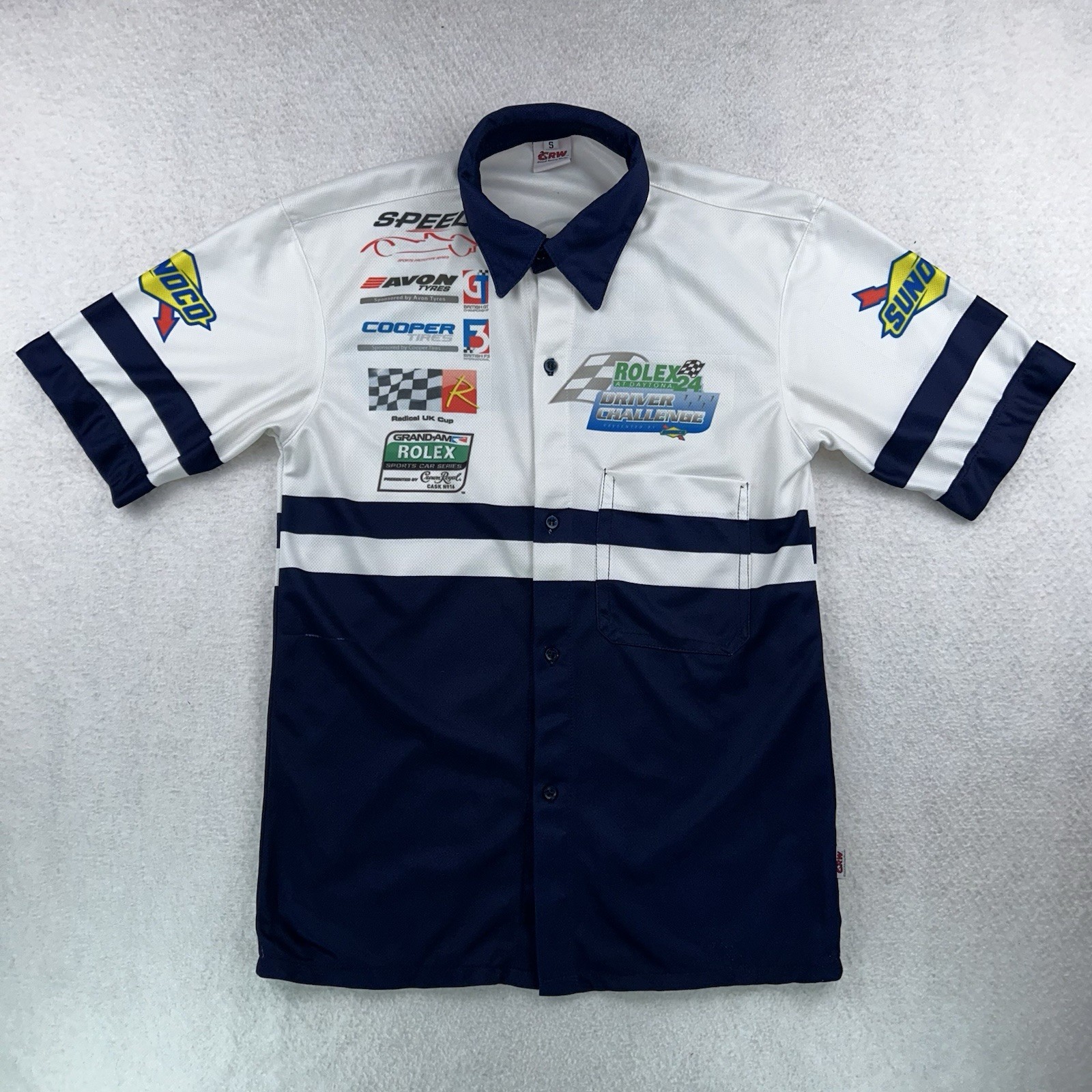 Rolex 24 At Daytona Driver Challenge Global Racing Works Mens SZ Small Button Up