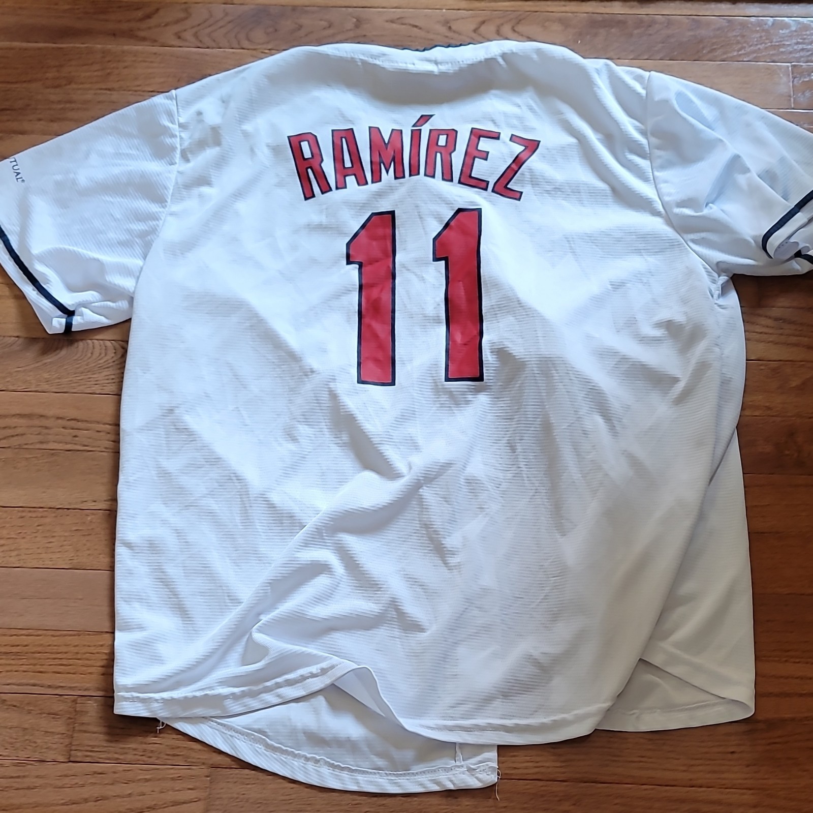 Match-Up Cleveland Indians Ramírez #11 MLB Baseball Jersey Men’s M White
