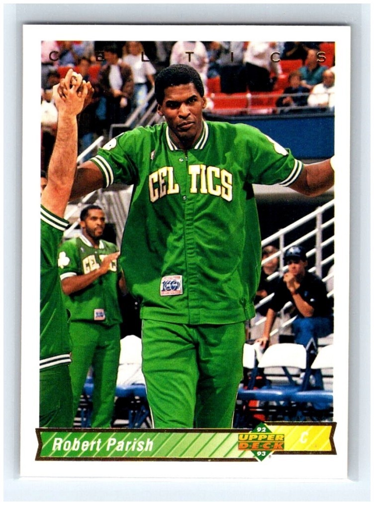 1992-93 Upper Deck International (Italian) Robert Parish #105 Celtics HOF *RARE*