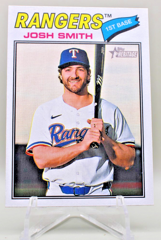 2026 Topps Heritage – Josh Smith #301 Rangers