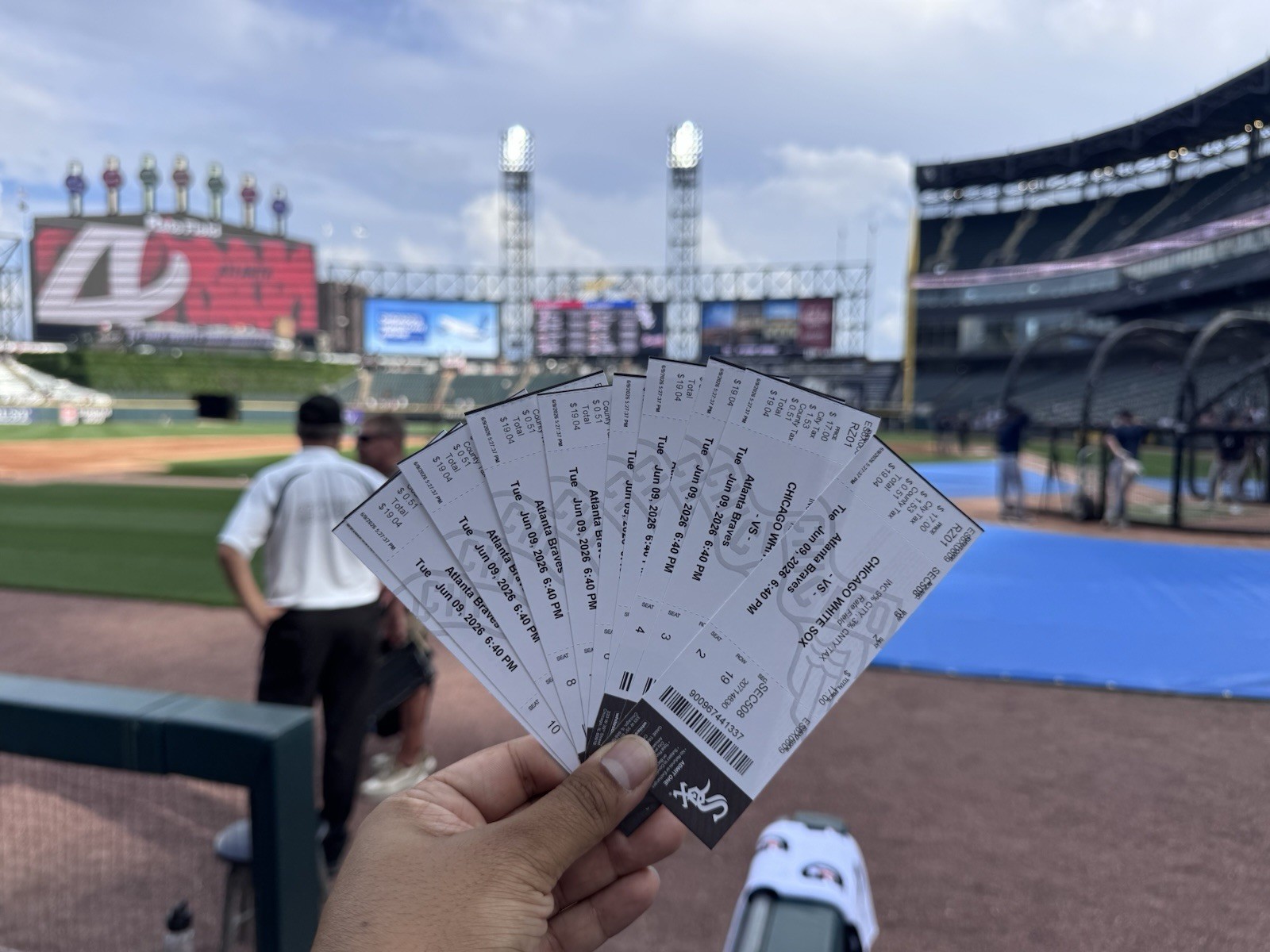 Braden Montgomery MLB DEBUT 6/9/26 White Sox Ticket 1st HR Walk Off! MINT. RARE.