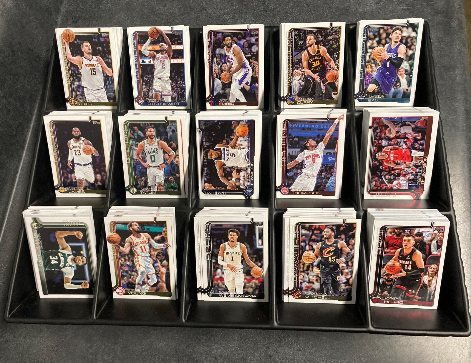2025-26 Topps NBA Basketball Base Cards – Choose Card – Free Shipping #1-200