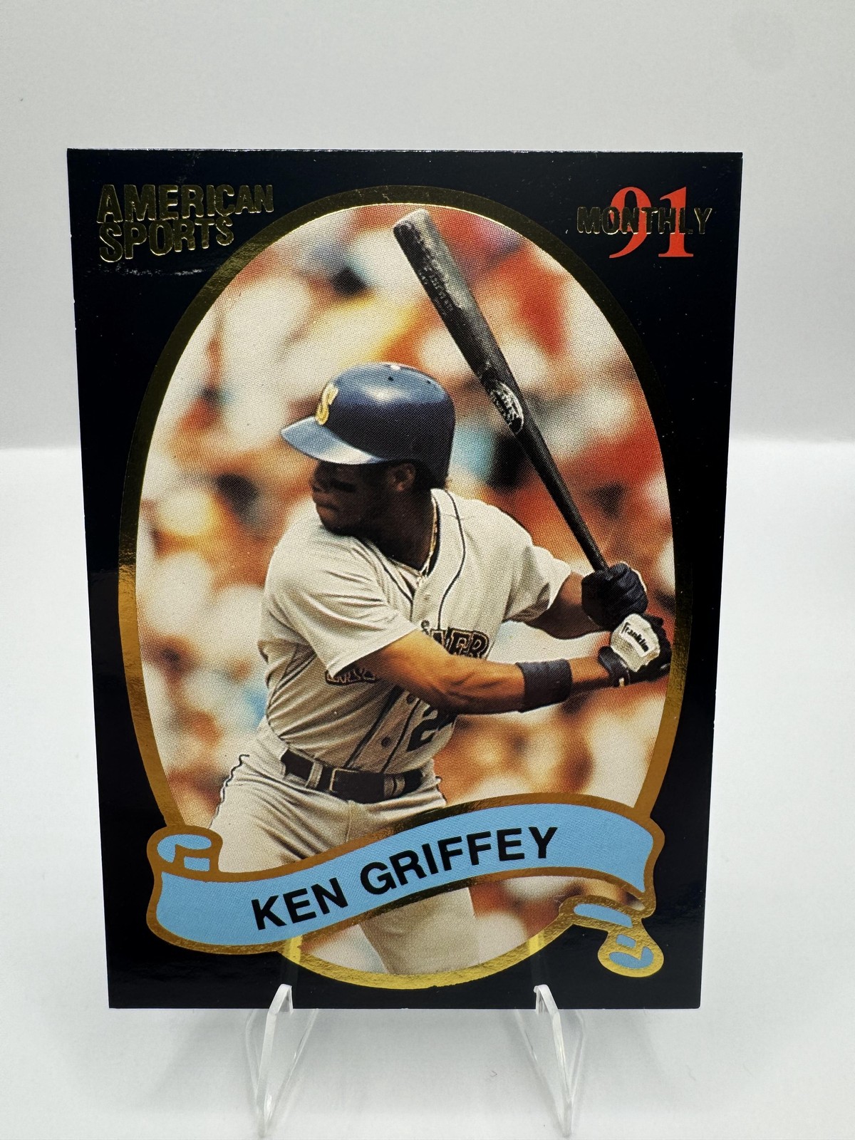 1991 American Sports Monthly #A.S.M.33 Ken Griffey 0479