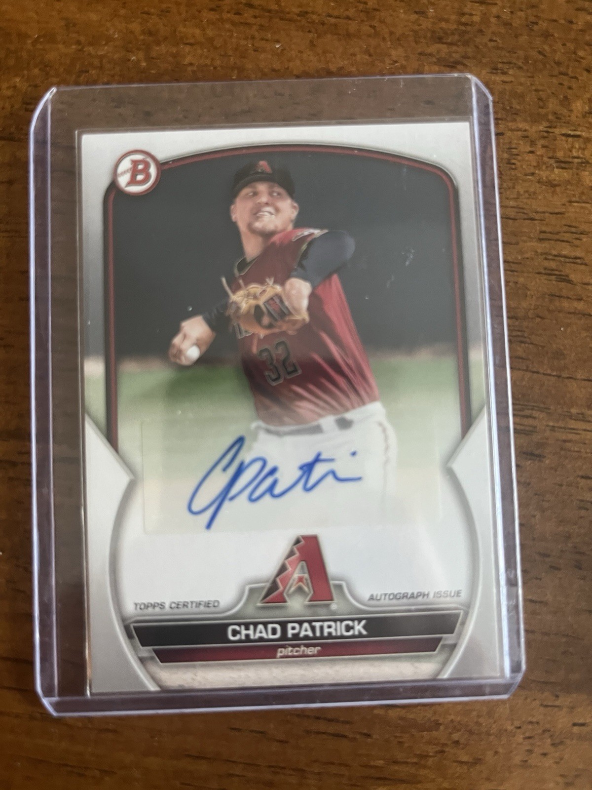 2023 Bowman – Paper Prospect Autographs Chad Patrick #PPA-CP (AU, RC)