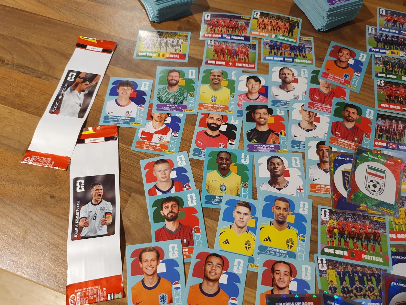 Panini FIFA World Cup 2026 choose your stickers Teams A-B