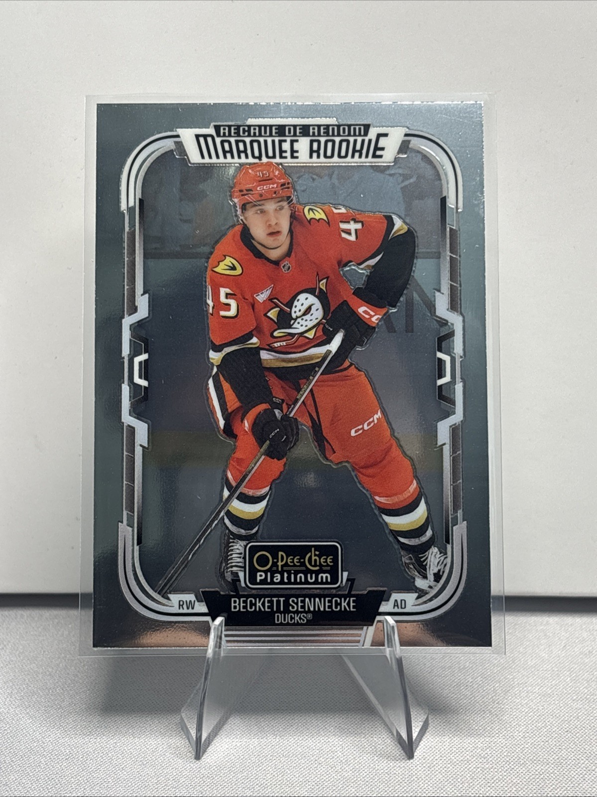 2025-26 O-Pee-Chee Platinum – Marquee Rookies Beckett Sennecke #269 (RC)