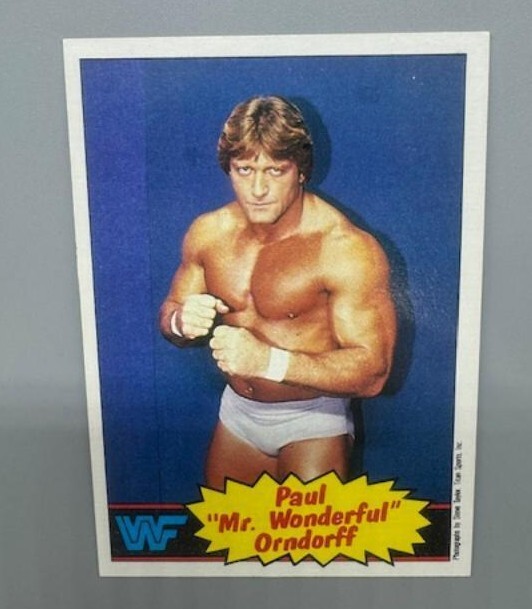 1985 Topps WWF Wrestling Card – NM/MT – You Pick