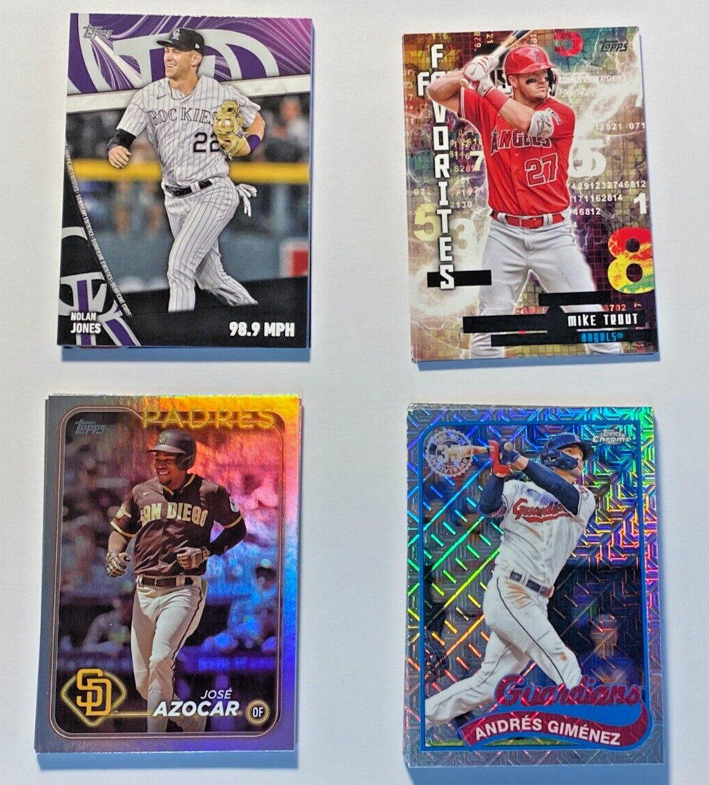 2024 Topps Series 2 Inserts You Pick – Complete Your Set – Chrome , Rainbow, ECT