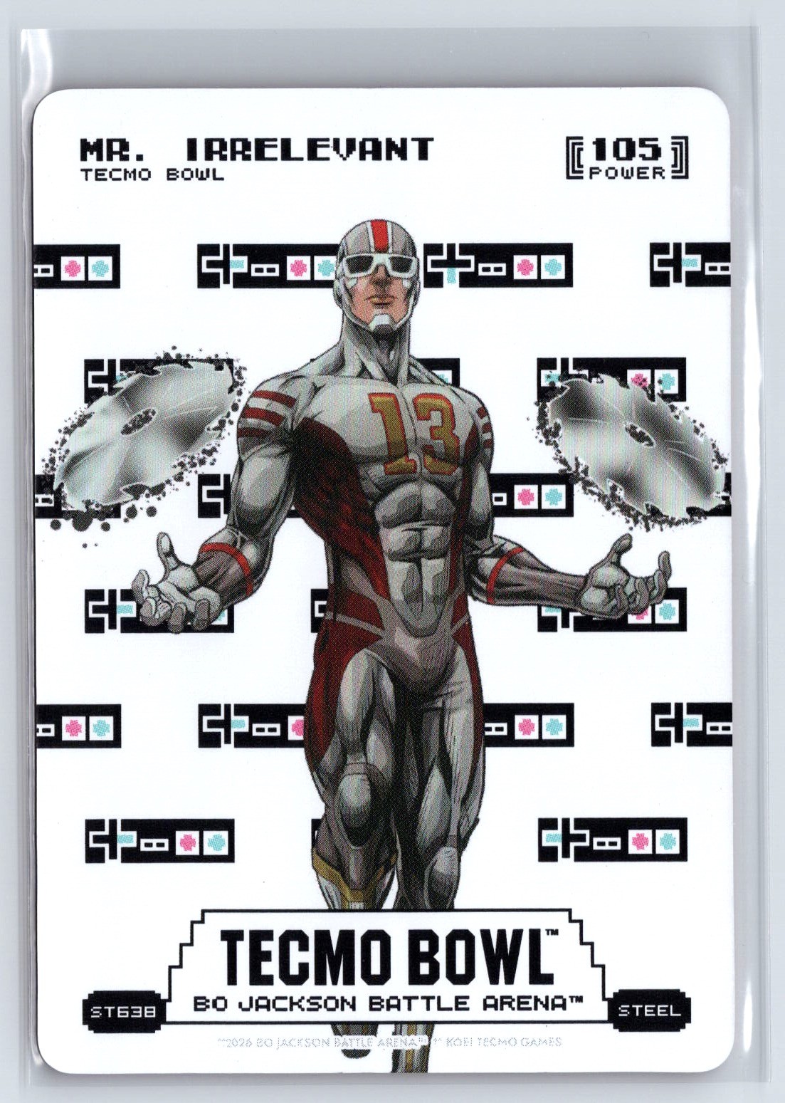 2026 Bo Jackson Battle Arena Mr. Irrelevant BROCK PURDY #ST638 Sore Thumb STEEL