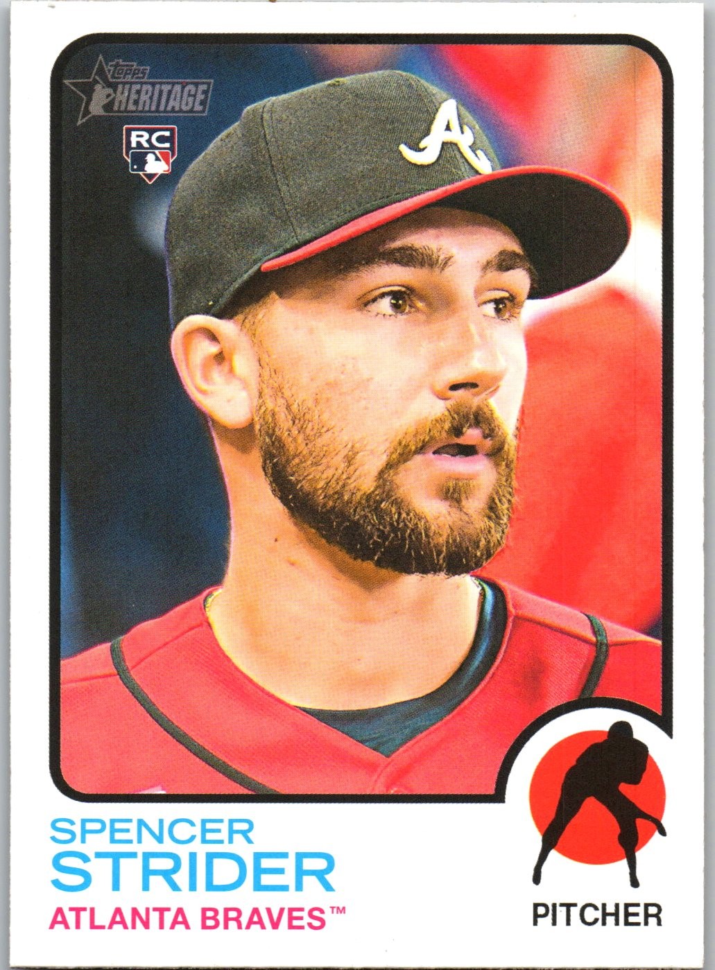 2022 Topps Heritage #521 Spencer Strider