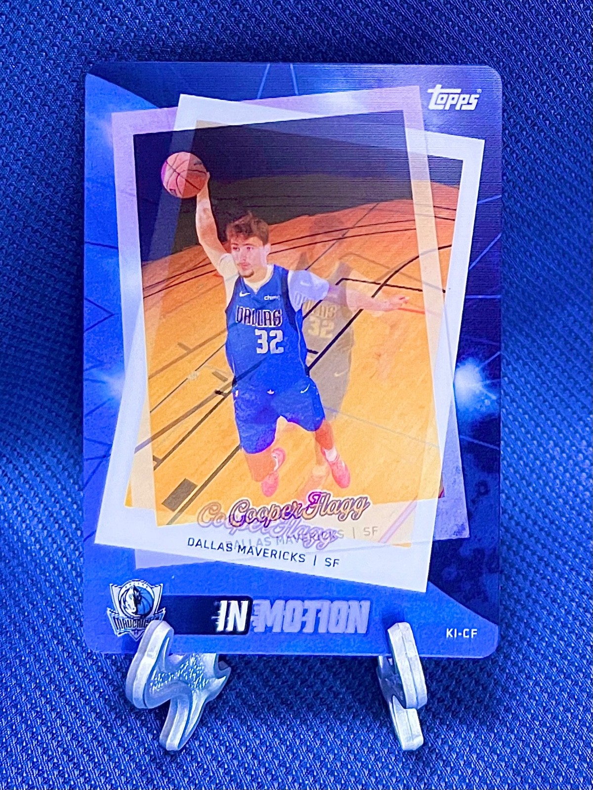 Cooper Flagg 2025 Topps Match Attax 3D IN MOTION LENTICULAR KICF RC 1:10 💎💎💎
