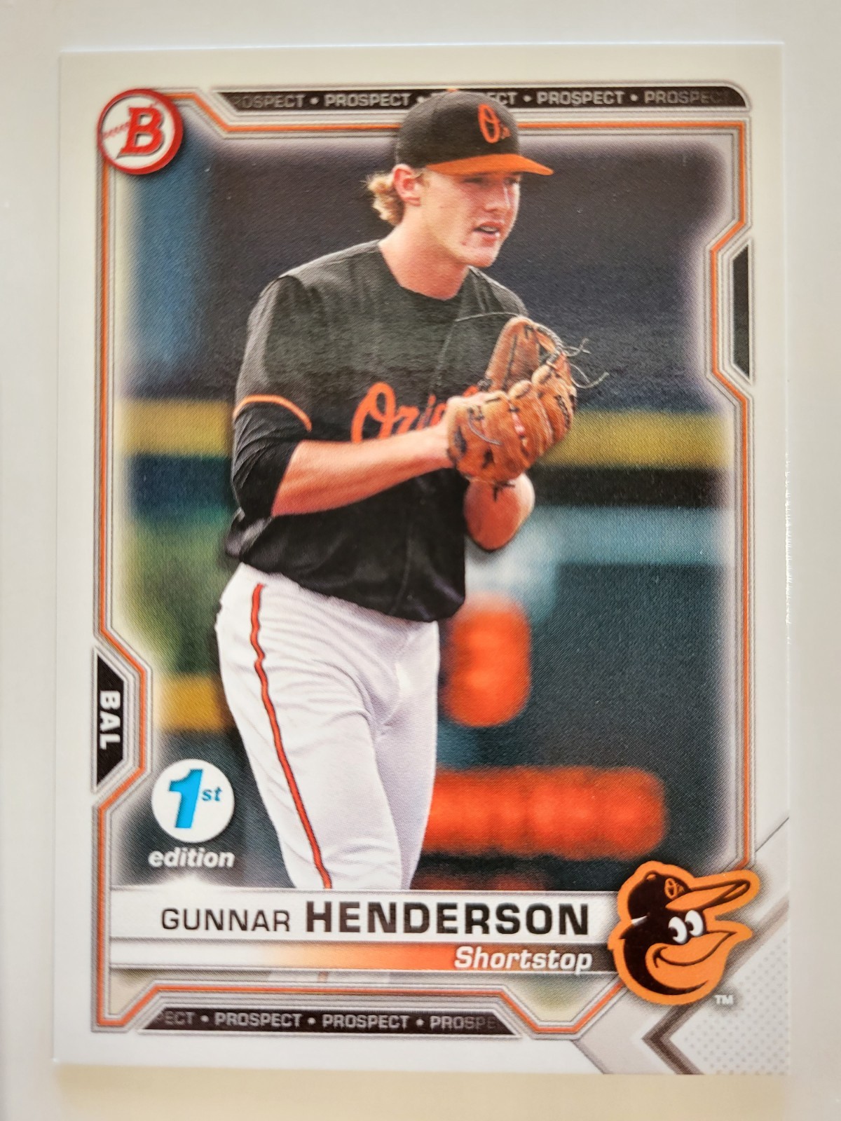 2021 Bowman 1st Edition – Gunnar Henderson #BFE-49 (RC)