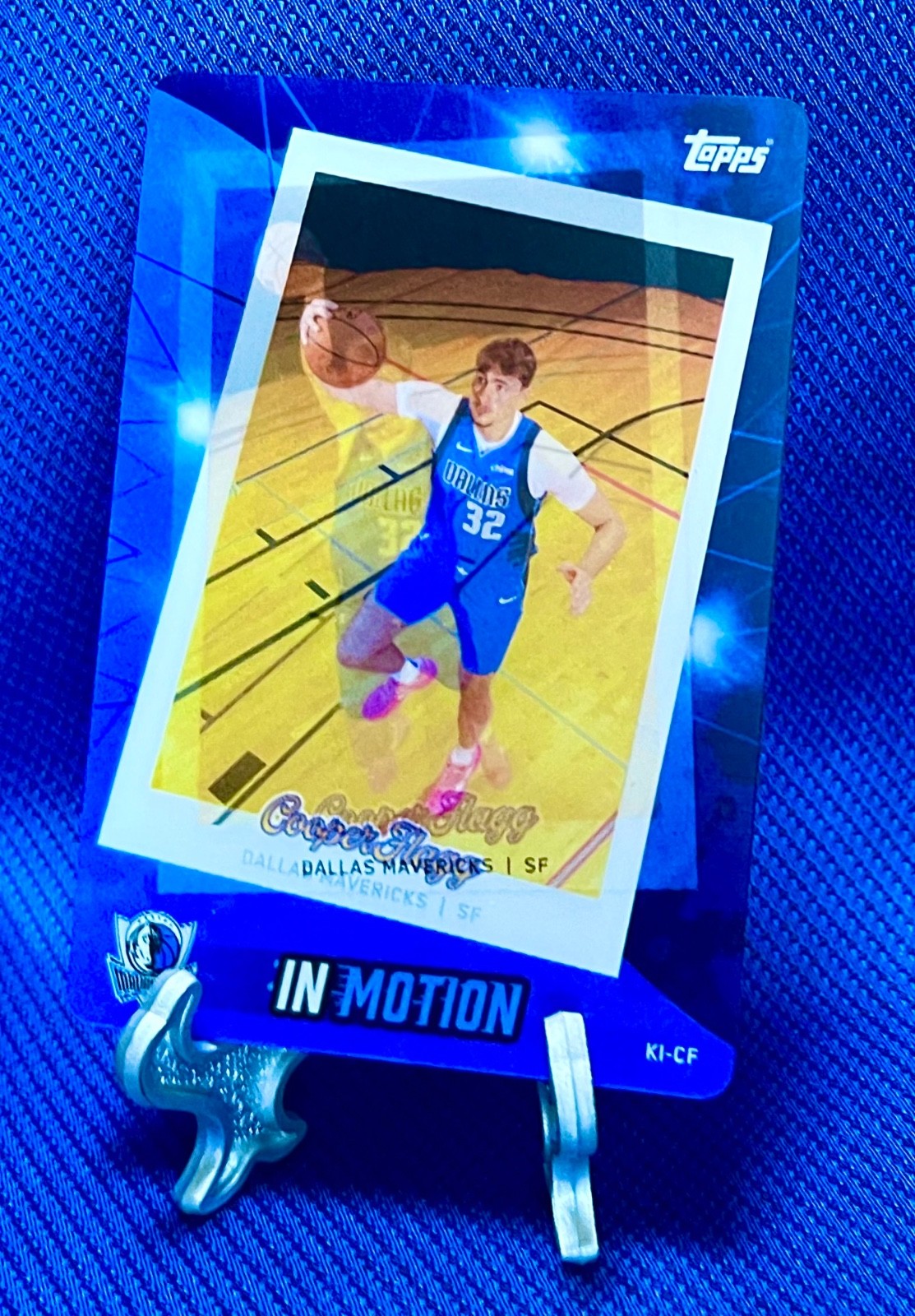 Cooper Flagg 2025 Topps Match Attax 3D IN MOTION LENTICULAR #KICF RC RARE 1:10