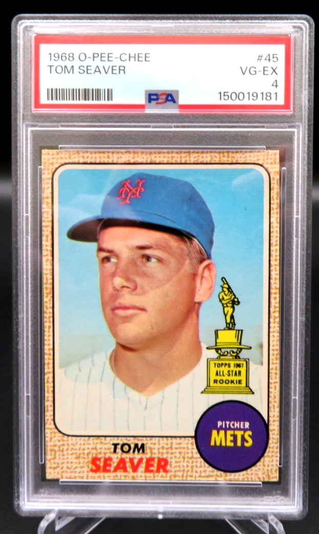 1968 O Pee Chee Tom Seaver #45 – PSA 4