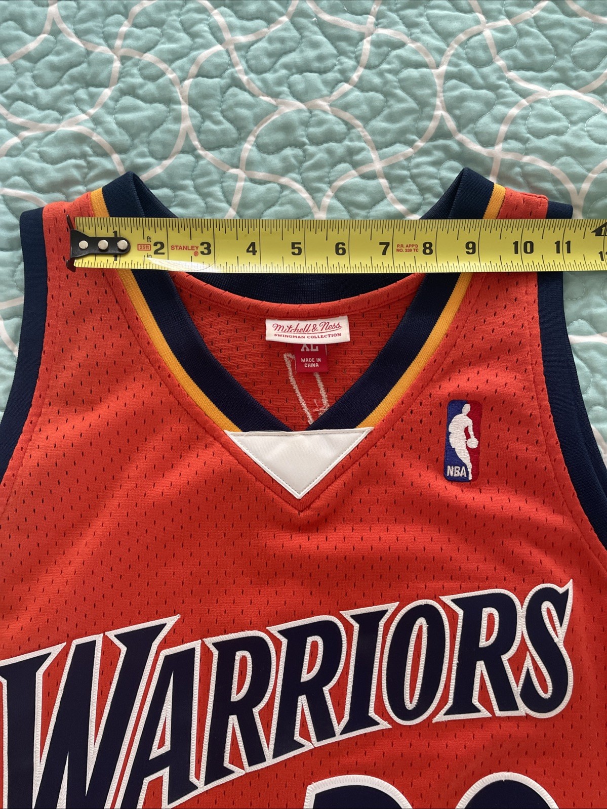 2009 Mitchell & Ness Stephen Curry ROOKIE #30 Warriors Swingman Jersey Orange