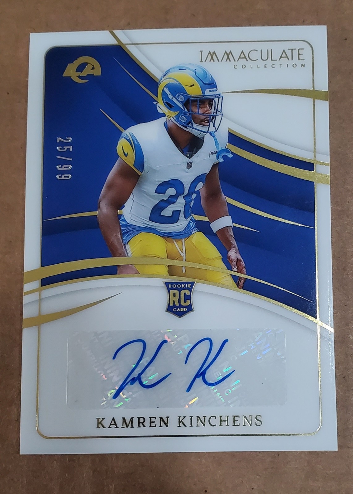 2024 Panini Immaculate Kamren Kinchens RC Autograph #’d 25/99