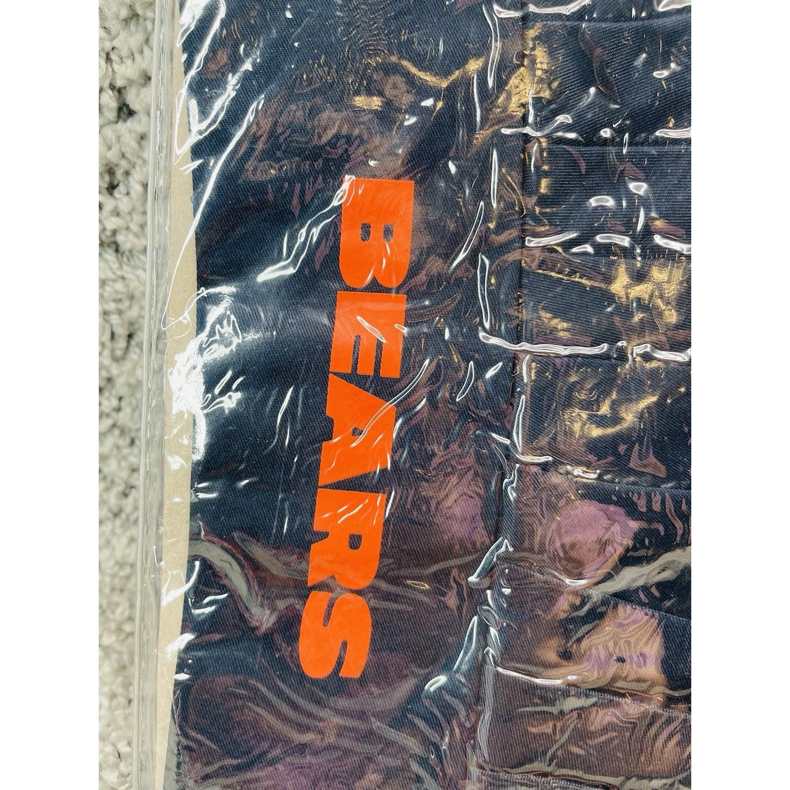 NFL Chicago Bears Apron & Chef Hat Unisex One Size Adults Blue Orange Brand New