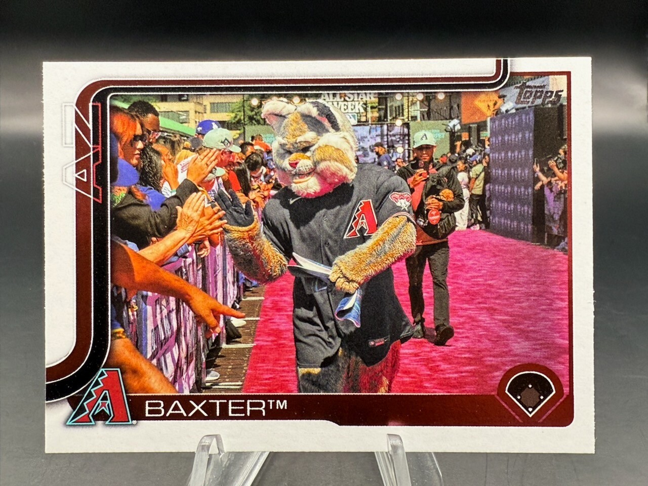 2025 Topps Series 1 Celebration – Baxter Mascot #M-1 Diamondbacks
