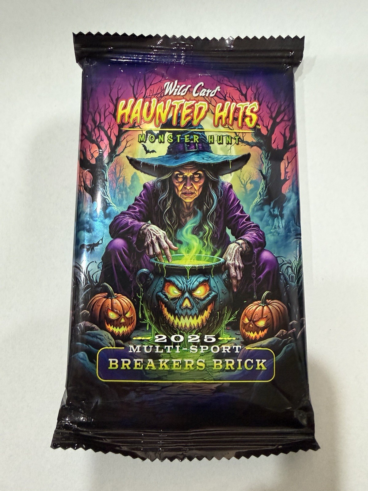 2025 Wild Card Haunted Hits Monster Hunt Multi-Sport Breakers Brick Sealed Pack