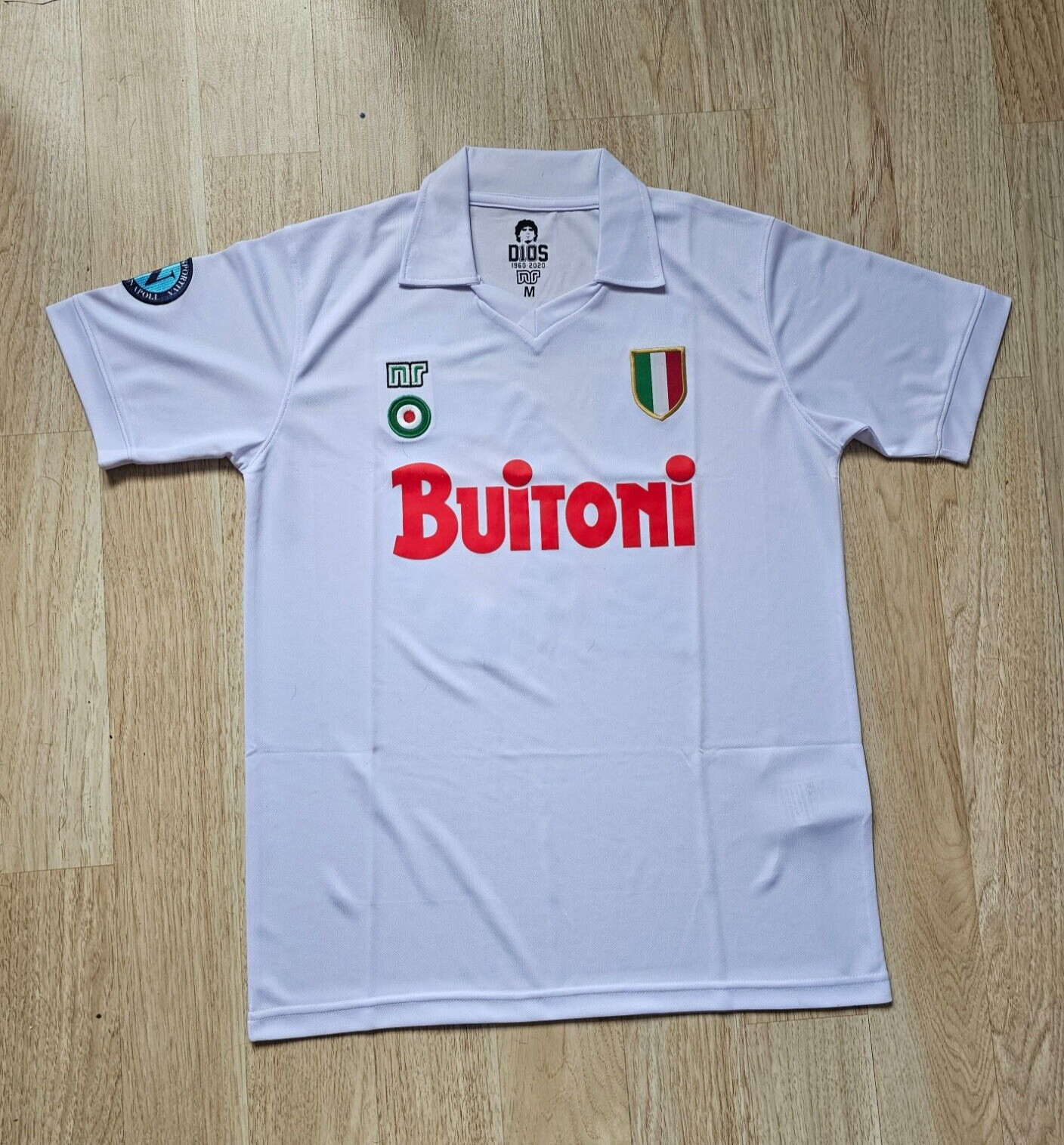 New Napoli Maradona Dios Away Soccer Jersey Retro All sizes Kids and Adults
