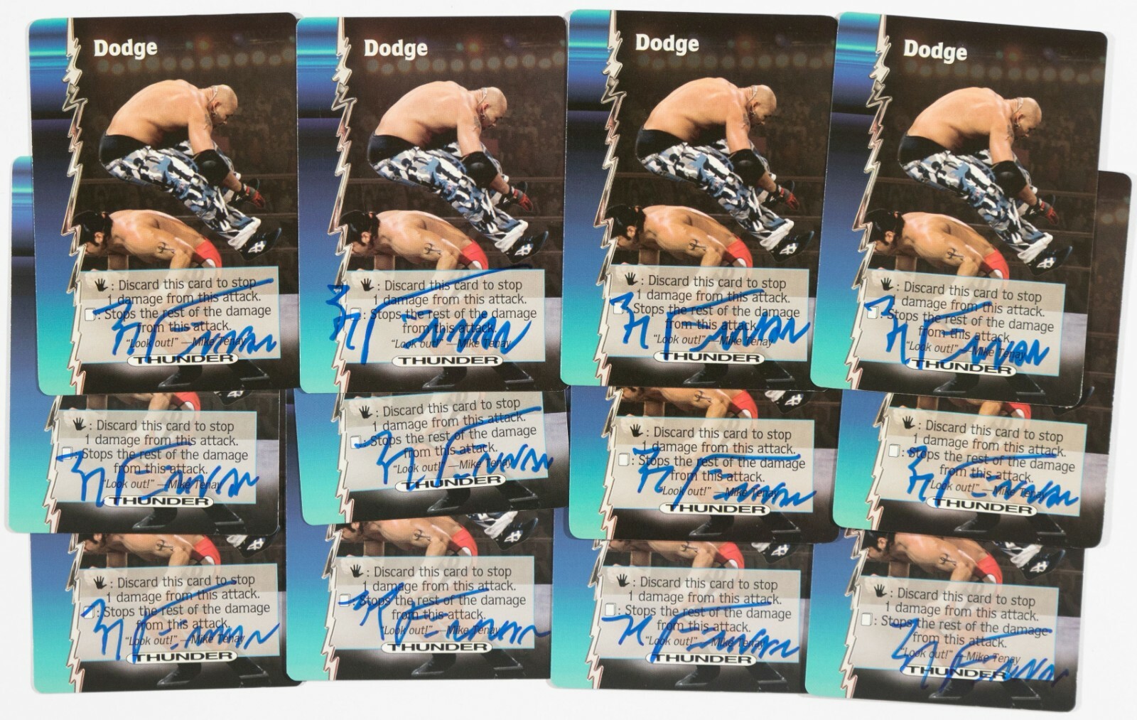 Konnan Signed 2000 Wizards of the Coast WCW Nitro Card #54 Dodge Lucha Libre AAA