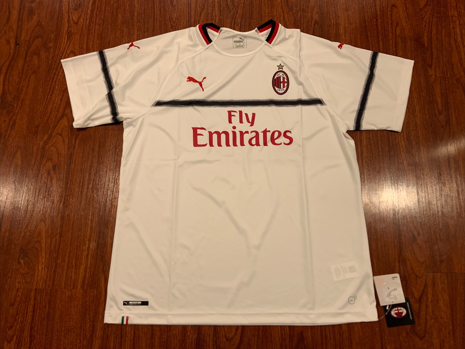 2018-19 Puma AC Milan Men’s Away Soccer Jersey XXL 2XL Italy Serie A