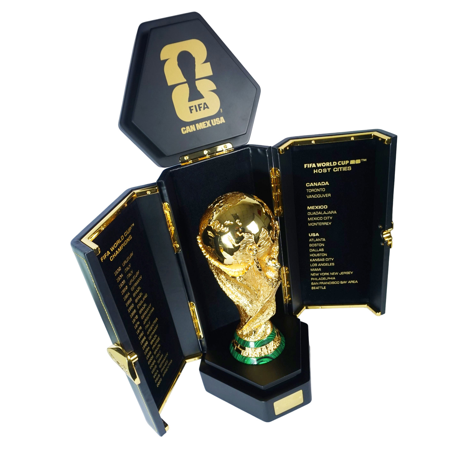 2026 FIFA World Cup Trophy 24K Gold Limited Edition Last 50 UNITS AVAILABLE