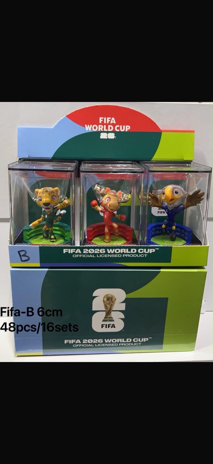 FIFA World Cup 2026 ™ Official Mascot Statue Set