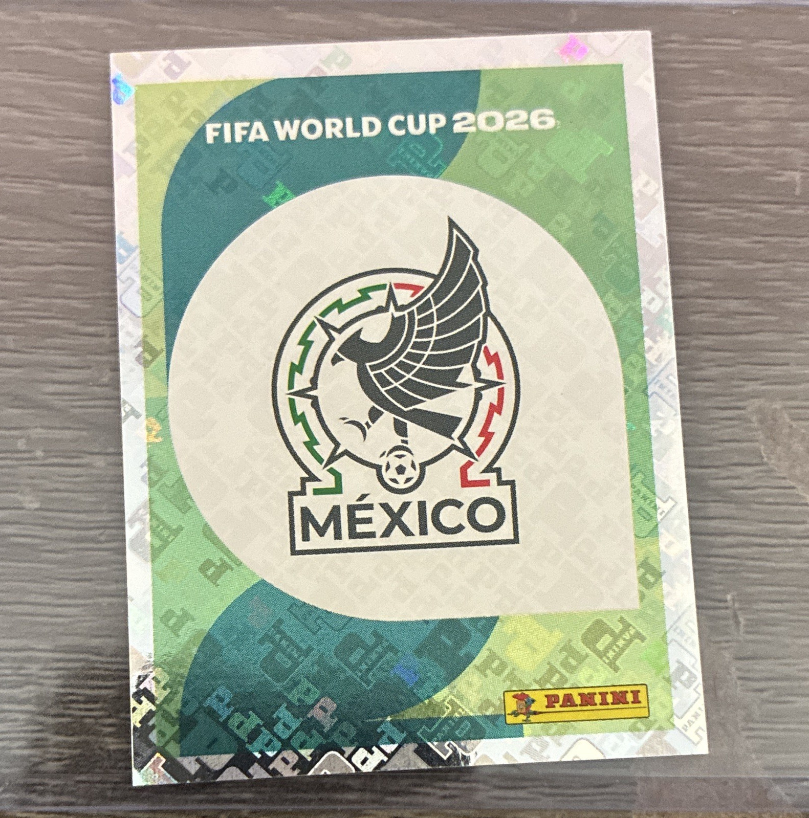 Panini FIFA World Cup 2026 Mexico Crest/Badge Soccer Sticker MEX 1