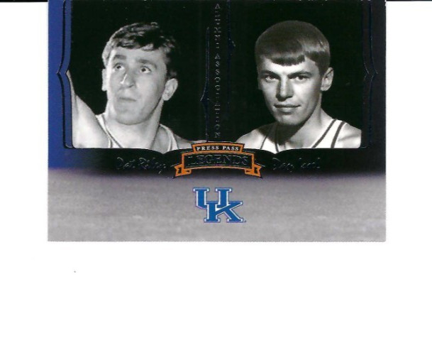 Pat Riley / Dan Issel 2006-07 Press Pass Legends ALUMNI ASSOC #AA6 Wildcats
