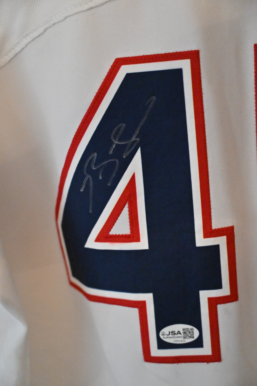 Blake Lalli Auth Team Issue Reno Aces MiLB autographed/signed Jersey~JSA