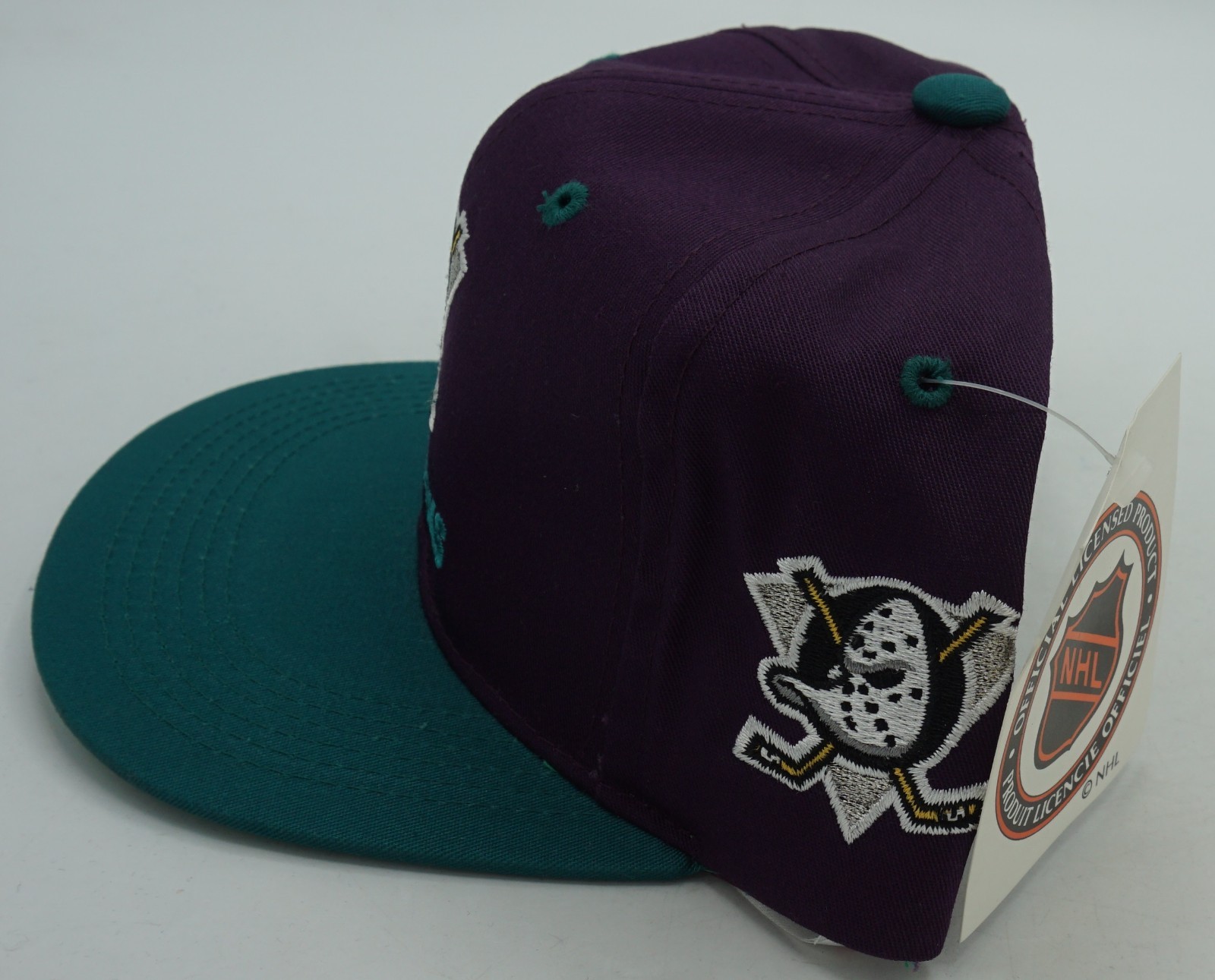 NHL Anaheim Mighty Ducks G-Cap Youth Adjustable Fit Snap Back Cap Hat New!