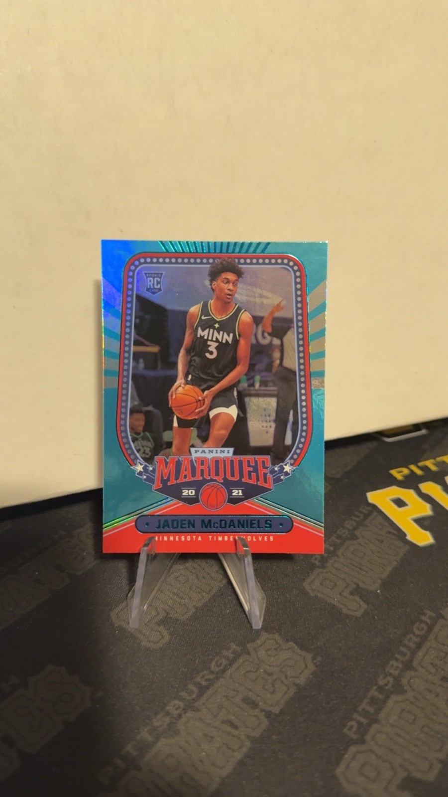 2020-21 Panini Chronicles Marquee Rookie #238 – Jaden McDaniels –