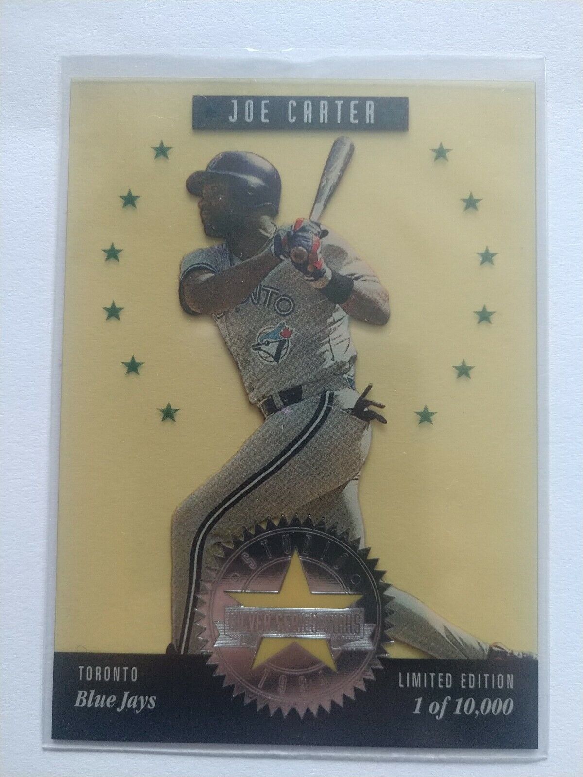 1994 Studio Series Stars Silver Joe Carter Limited 1 of 10000