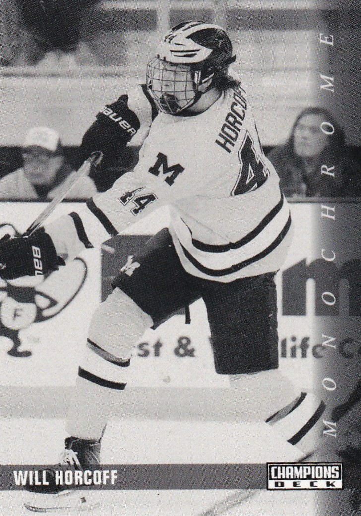 2025-26 Michigan Wolverines Hockey Champions Deck Pick A Card Hage Horcoff