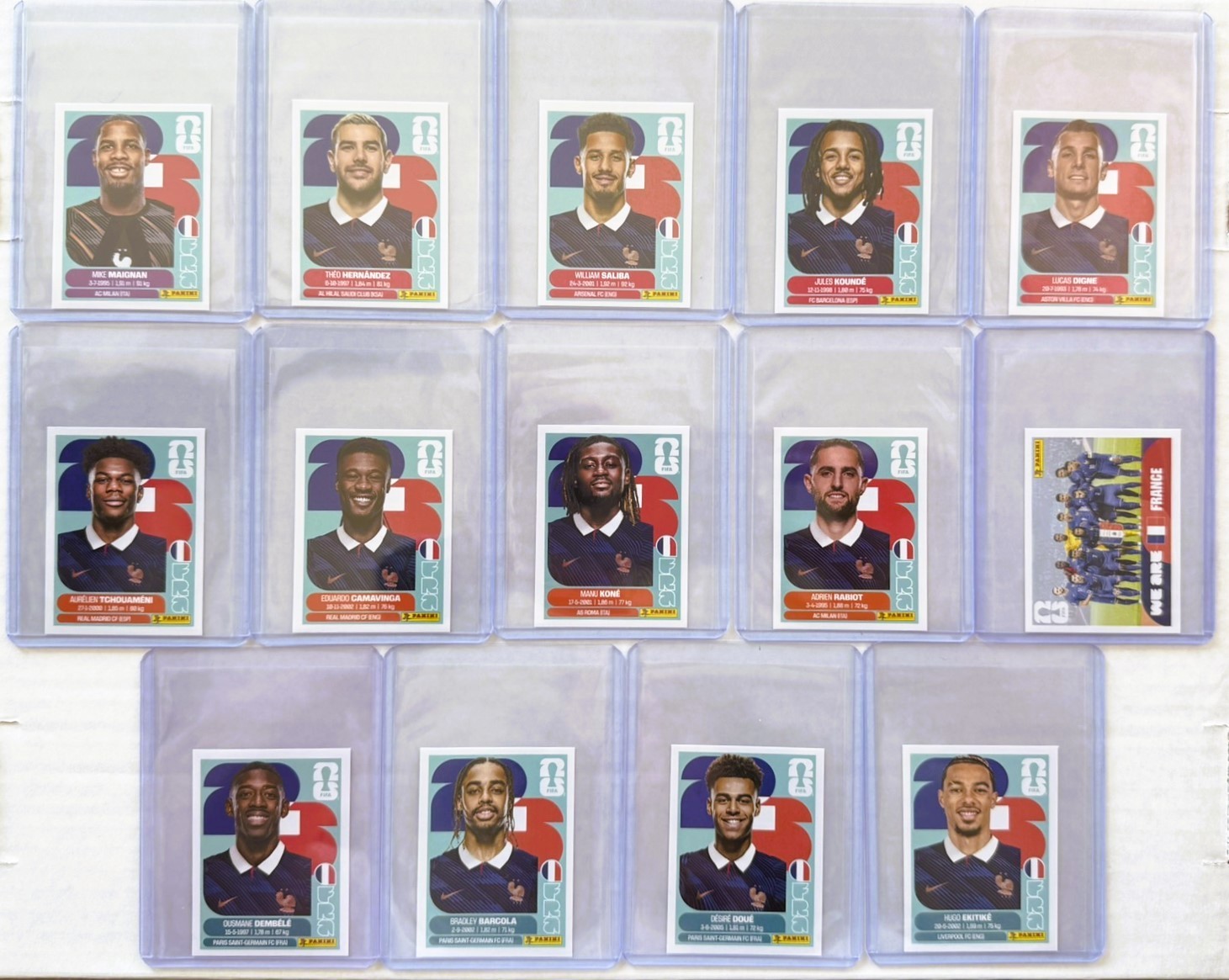 2026 Panini FIFA World Cup Stickers – FRA2 to PAN20 – Group I-J-K-L – Your Pick