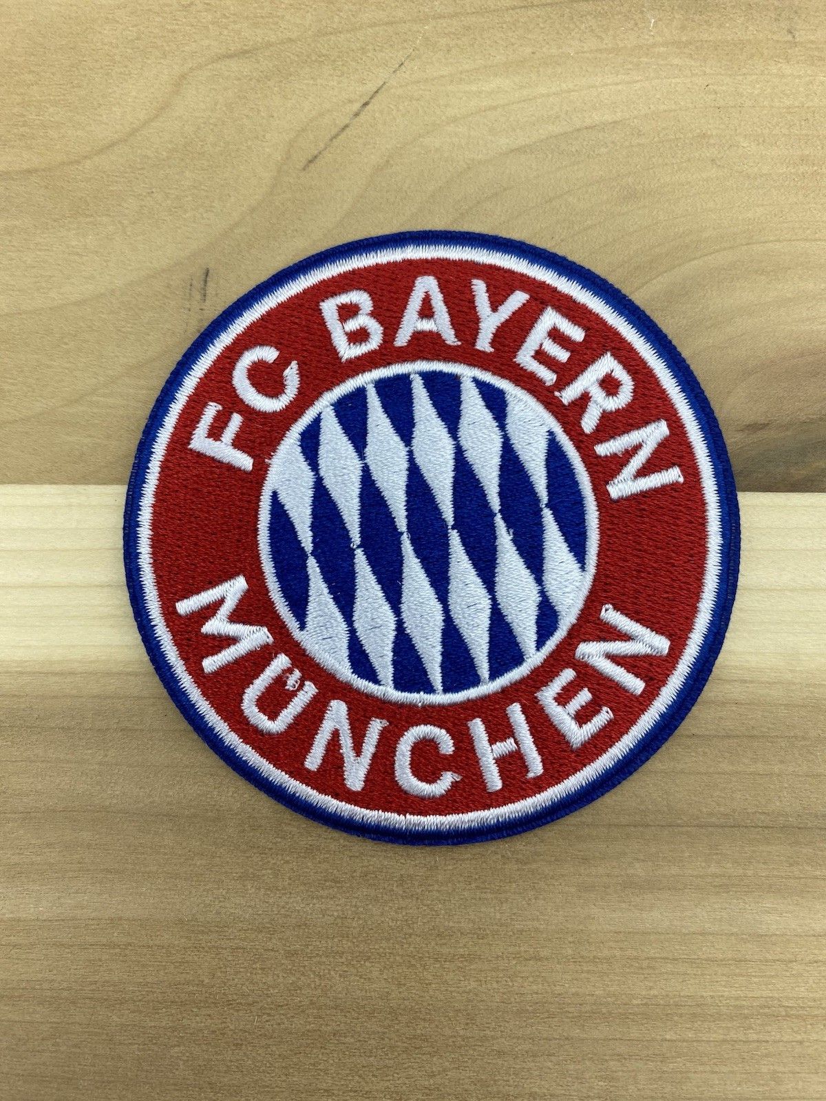 FC Bayern Munchen Munich Patch Iron On Player Version Crest Badge 3”