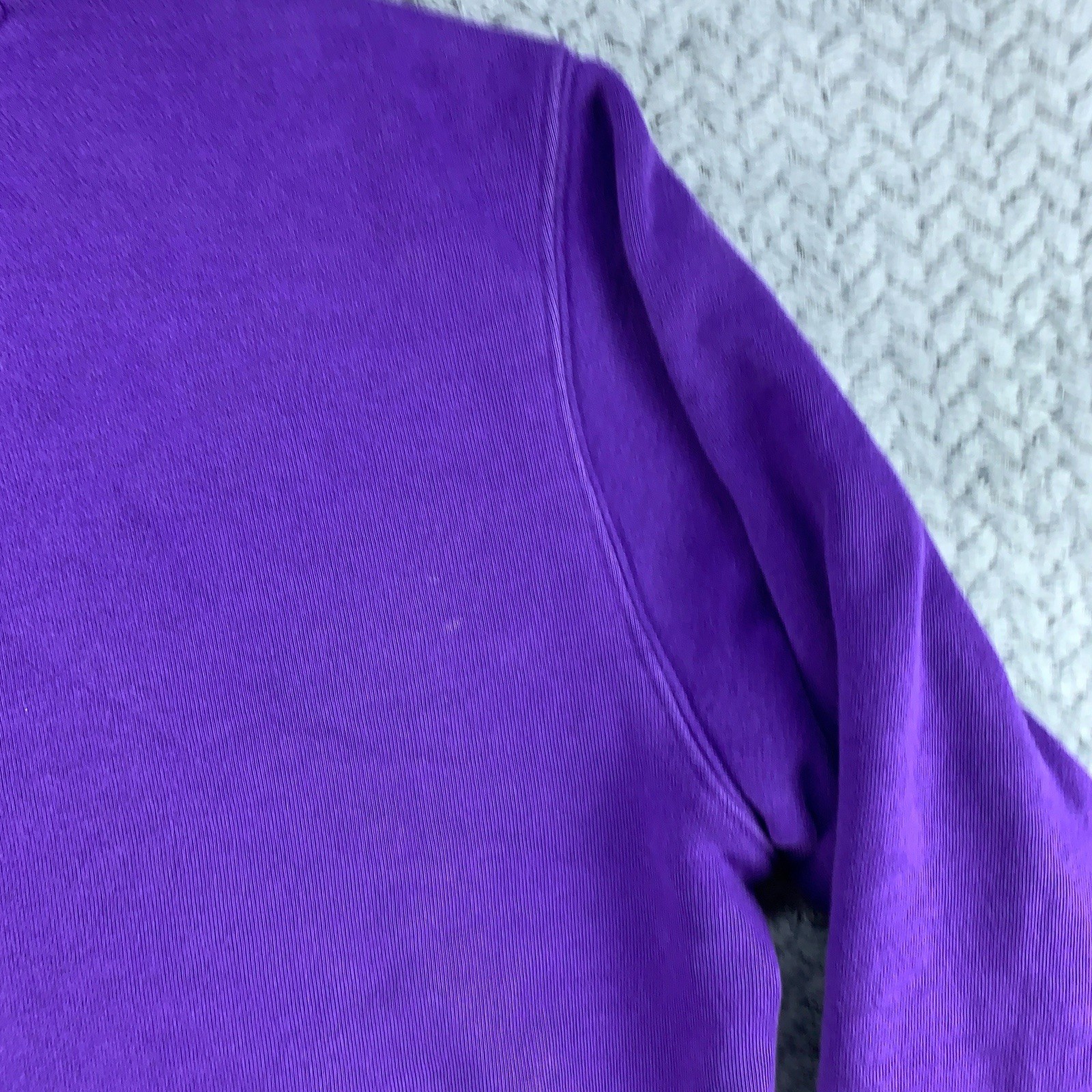 Nike LSU Tigers Hoodie Sweatshirt Size Small Purple Pullover Swoosh CT1778-547