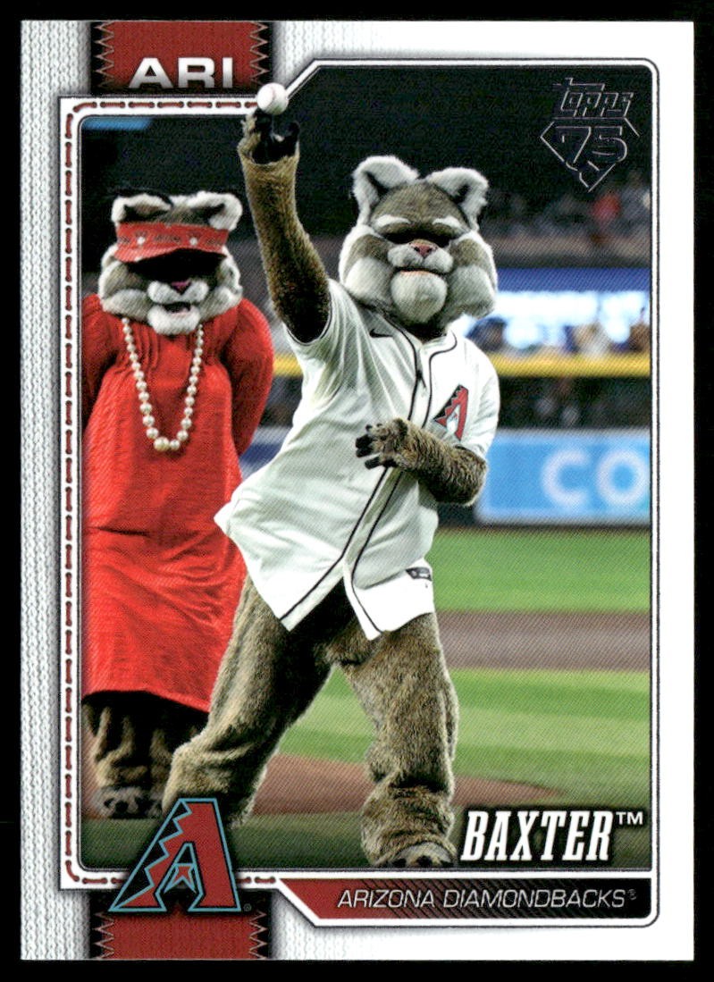 2025 Topps #M-1 Baxter Mascots