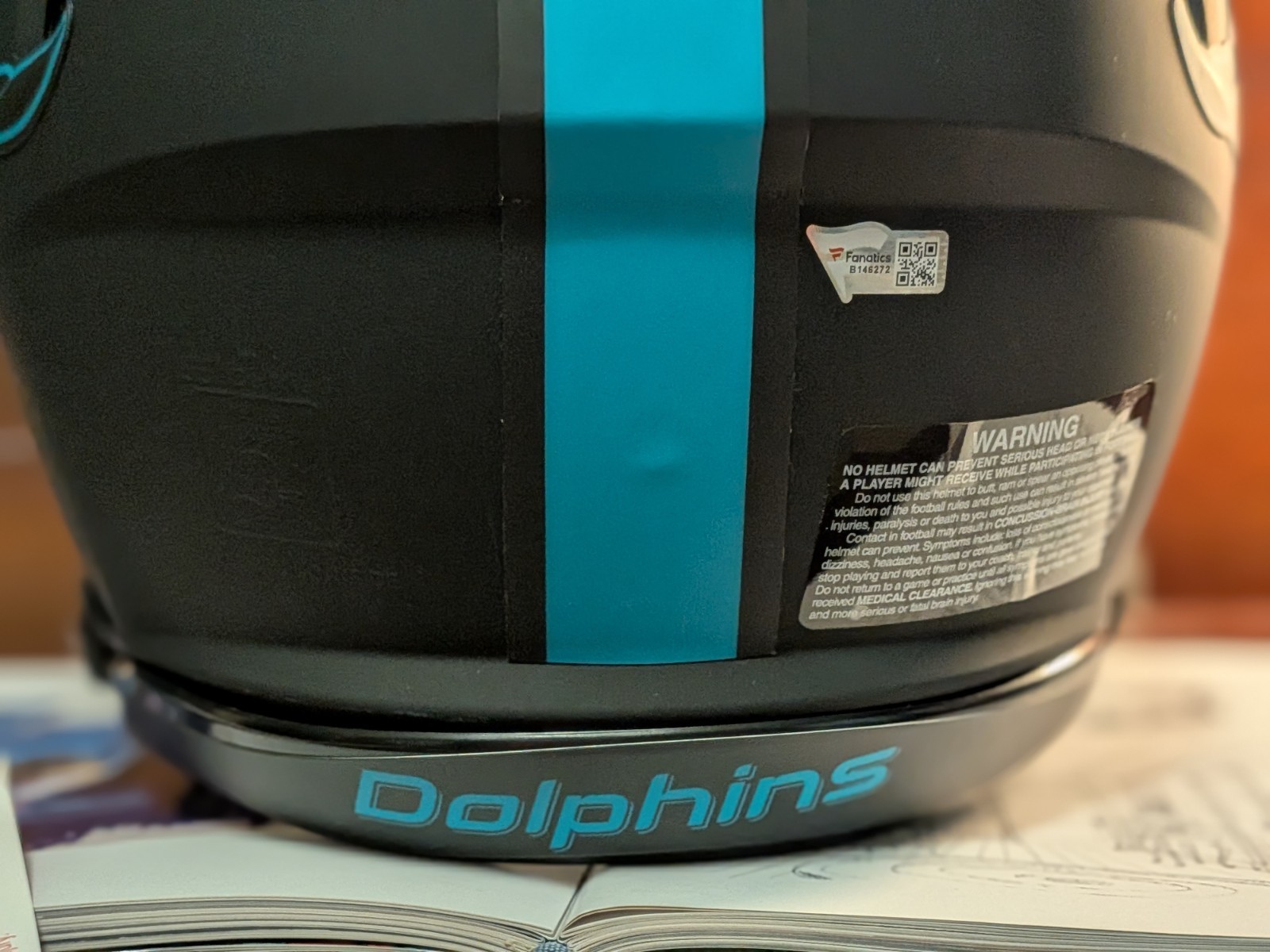 Tua Tagovailoa Autographed Dolphins Eclipse Authentic Full-Size Helmet Fanatics