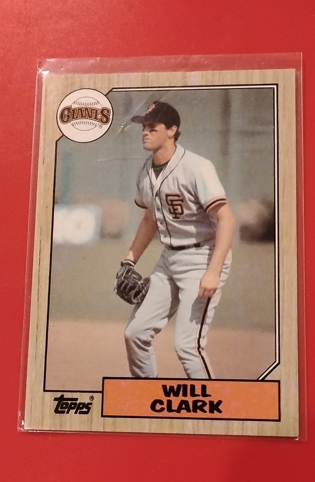 1987 Topps – Will Clark #420 (RC)