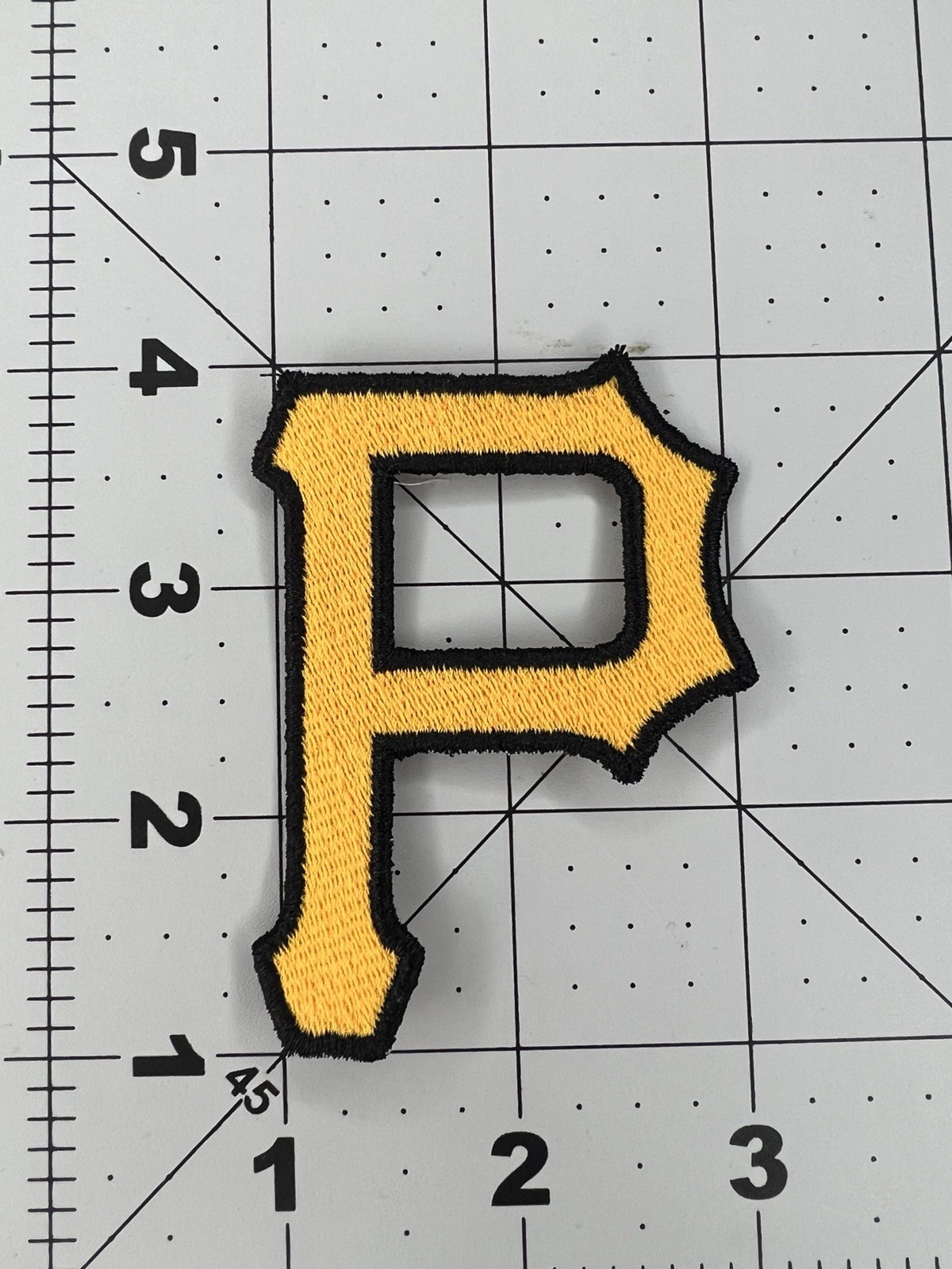 pittsburgh pirates Iron-on Patch 3×2 Inch