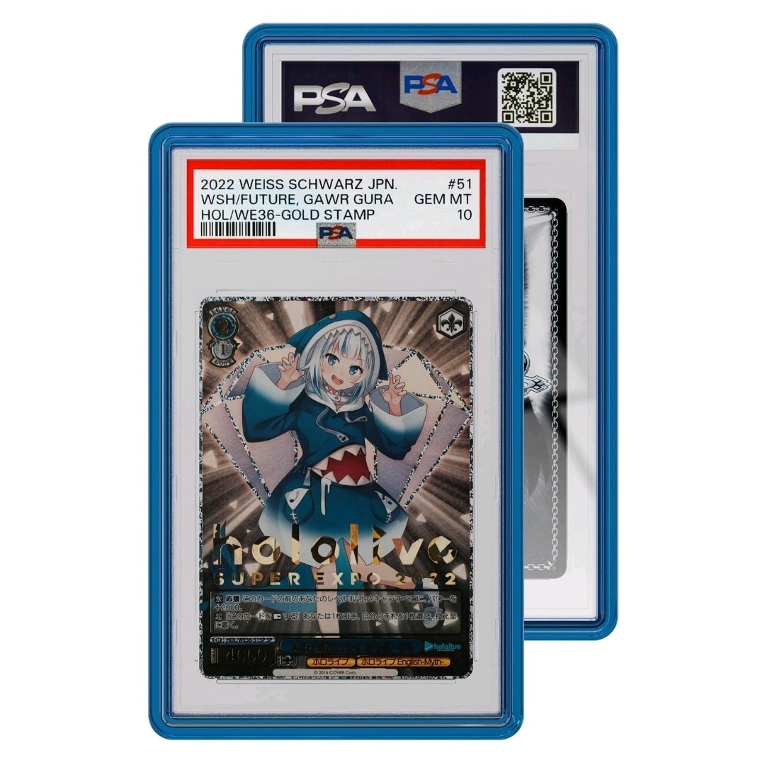 GradedGuard PSA Graded Card Jewel Case Guard Protector Multiple Colors Stackable