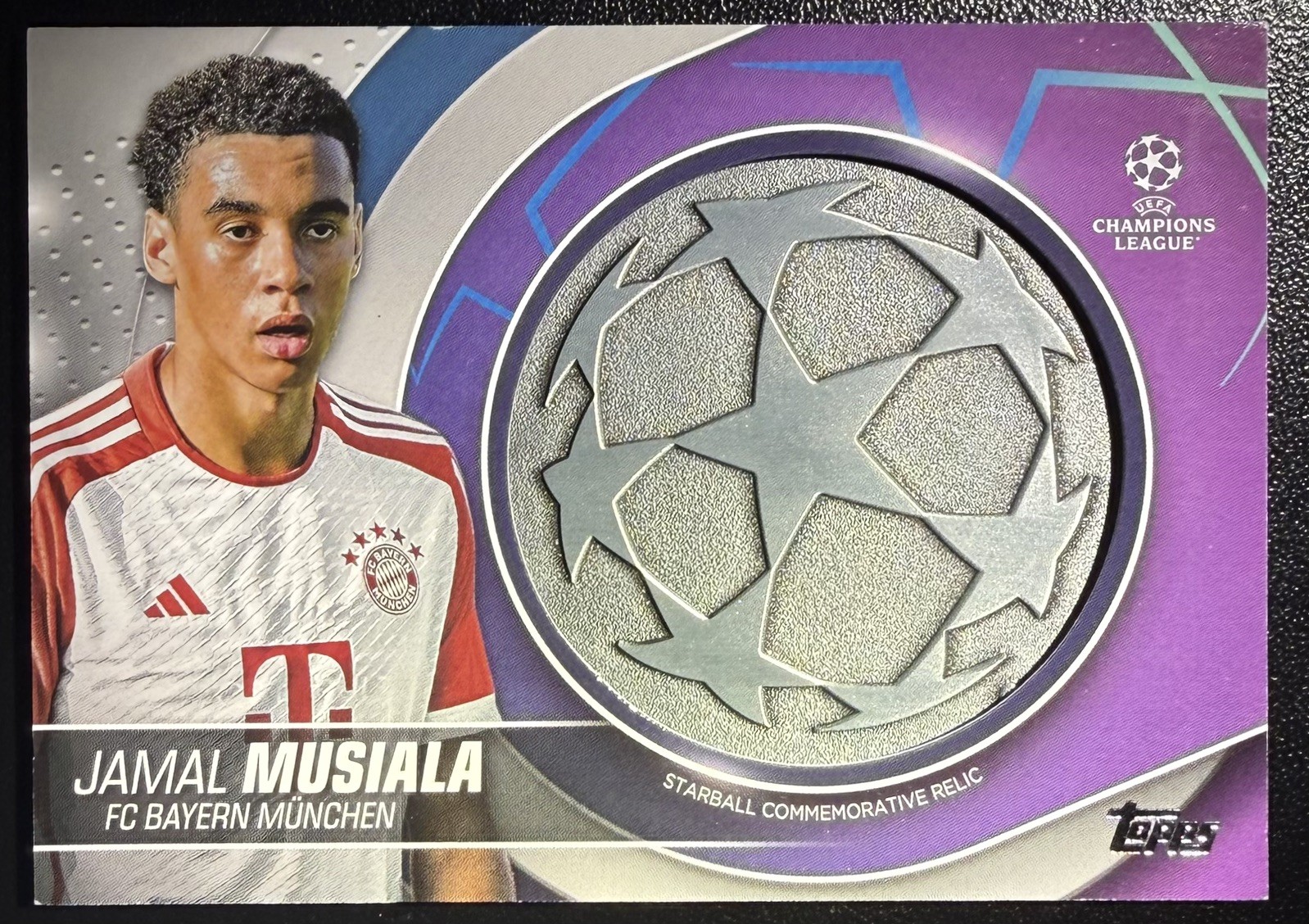 2023-24 Topps UEFA Club Starball Commemorative Relic Jamal Musiala #SC-JM