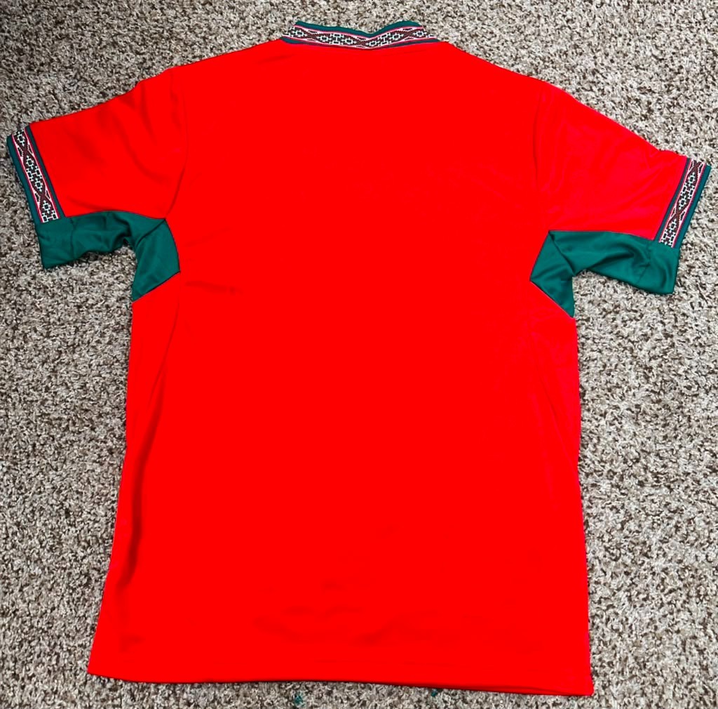 Morocco National Team Home Red Soccer Fan Jersey World Cup 2026 Fast Shipping!!